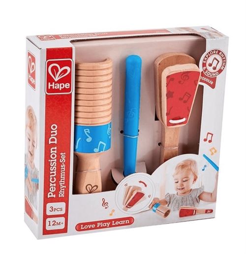 Instrument musique perucssion duo hape