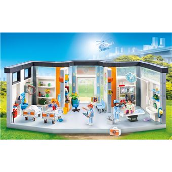 Plan Playmobil Hôpital PLAYMOBIL 70190 Hu00f4pital/Clinique 70191