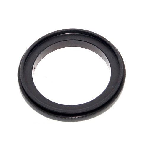 Caruba Reverse Ring Canon EOS-58mm adaptateur d'objectifs d'appareil photo - adaptateurs d'objectifs d'appareil photo (Noir, 5,8 cm)