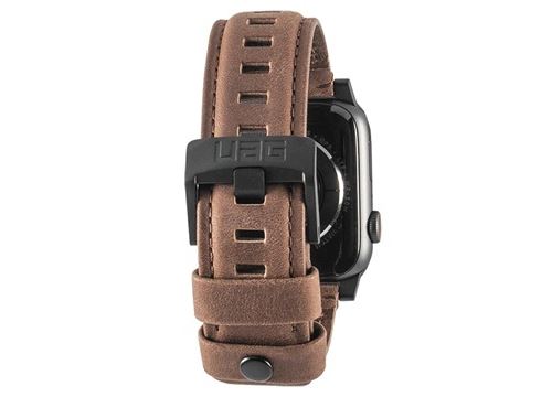 Bracelet Apple Watch Series 4/3/2/1 en Cuir UAG - 42mm, 44mm - Marron