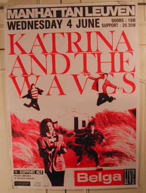 Katrina and the Waves - 70x100 cm - AFFICHE / POSTER