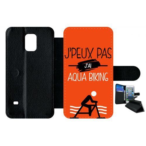 Etui à rabat samsung galaxy s5 j peux pas j ai aqua biking 5