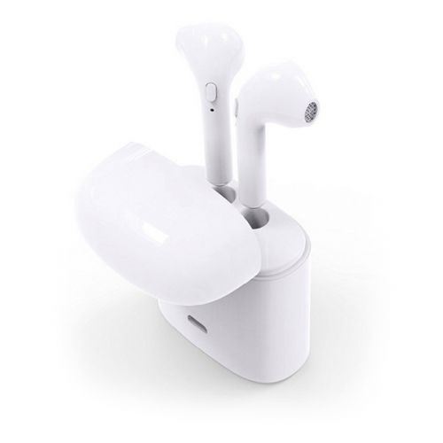 Casques Bluetooth avec Microphone 600 mAh Blanc
