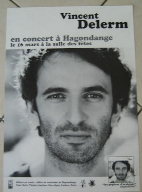 Vincent DELERM - 40x60 cm - AFFICHE / POSTER