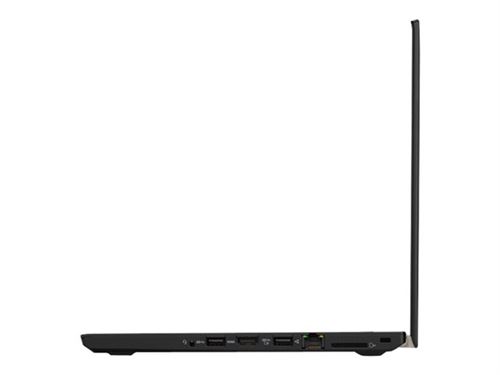 Lenovo Thinkpad T480 20L5 - Intel Core i7 - 8550U / Jusqu'À 4 Ghz - Win 10 Pro 64 Bits - UHD Graphics 620 - 8 Go Ram - 256 Go SSD Tcg Opal Encryption 2, Nvme - 14" Ips 1920 X 1080 (Full Hd) - Gigabit Ethernet - Wi-Fi 5 - Noir - Clavier : Allemand