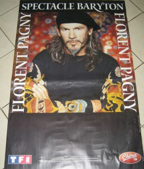 Florent PAGNY - 80x120 cm - AFFICHE / POSTER