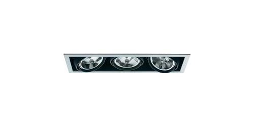 Anneau lumineux Ampoule halogène G5.3 576888 300 W noir, blanc