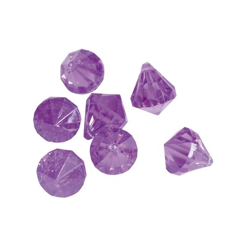 diamants acrylique 100gr prunes