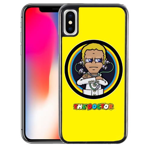 Coque pour iPhone XR motogp rossi the doctor