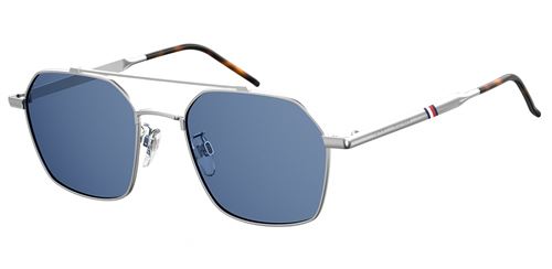 Tommy Hilfiger lunettes de soleil TH1676/S 010/KU hommes argent mat