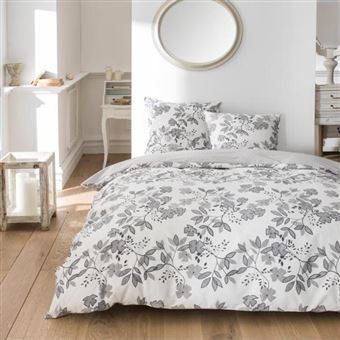 housse de couette fleurie