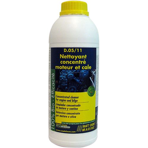 D05/11 - Nettoyant concentré cale et moteur - bidon de 1 litre