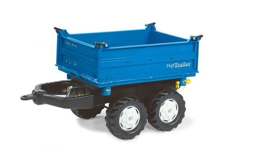 Rolly Toys remorque RollyMega bleu junior