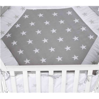 54 70 Sur Parc Bebe Hexagonal Little Stars En Bois Blanc Parcs Achat Prix Fnac
