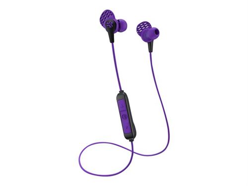 JLab Audio JBuds Pro Signature - In-ear hoofdtelefoons met micro - inwendig - Bluetooth - draadloos - paars