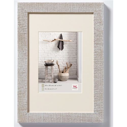 Walther Design Cadre photo Home 40x50 cm Gris clair