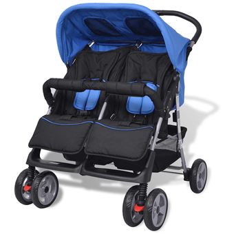 Poussette a 2 places hot sale
