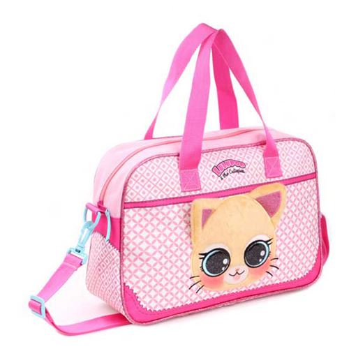 Lulupop & The Cutiepies Sac à bandoulière pour chat rose