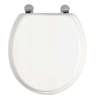 abattant wc de toilette blanc en bois massif 2 9 kg accessoires salles de bain et wc achat prix fnac