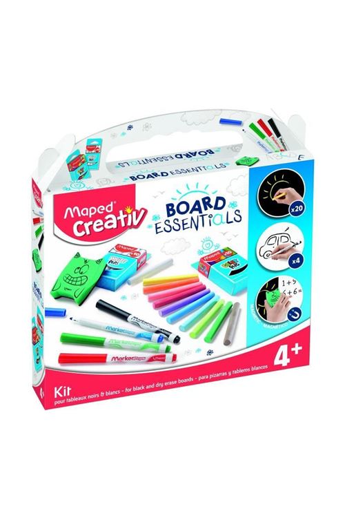 Maped Creativ Board Essentials Kit Pour Tableaux, 7 Pièces