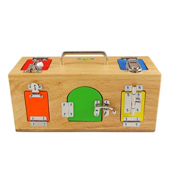 Boite à serrure montessori clearance