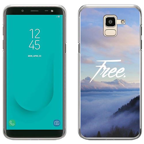 Coque pour Samsung Galaxy J6 -  Paysage Montagne Free