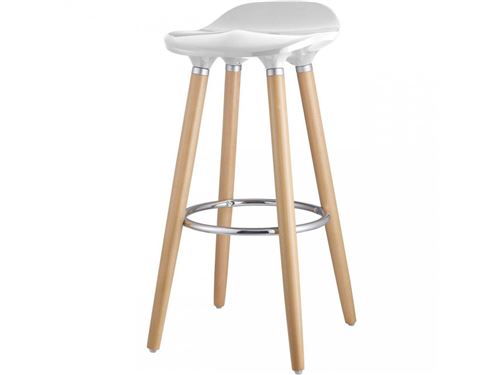 BOBOCHIC Tabouret de bar CATA Blanc
