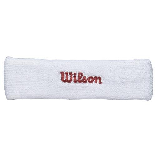 Bandeau Wilson Headband Blanc Taille Taille unique Adulte Homme