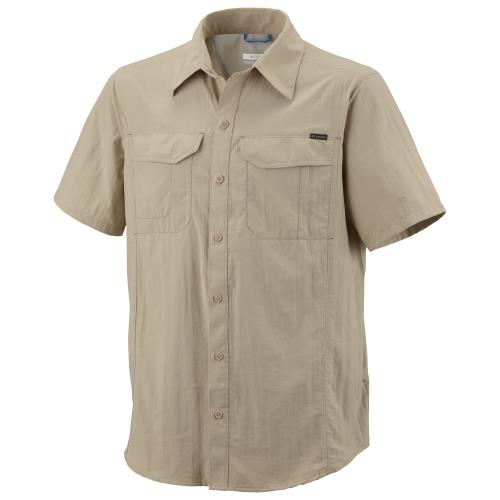 Chemisette Columbia Silver Ridge Sleeve Shirt Beige Taille 52 Adulte Homme