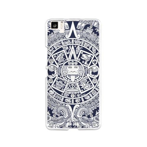 Coque étui Housse Gel Tpu pour bq Aquaris M5 Aztèque Calendrier - BeCool®