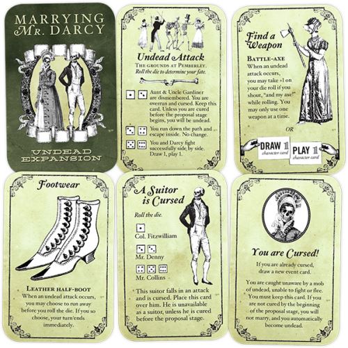 Gryphon Games - Marrying Mr Darcy : Undead Expansion