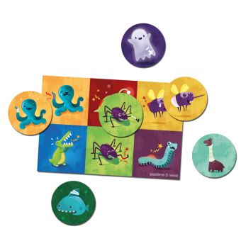 Jeu d'éveil Monstres et bobos