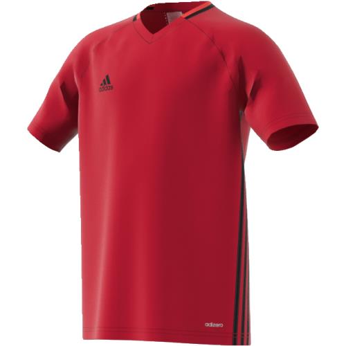 Adidas - Maillot training adidas Condivo 16 - 5/6 ans - rouge foncé/noir