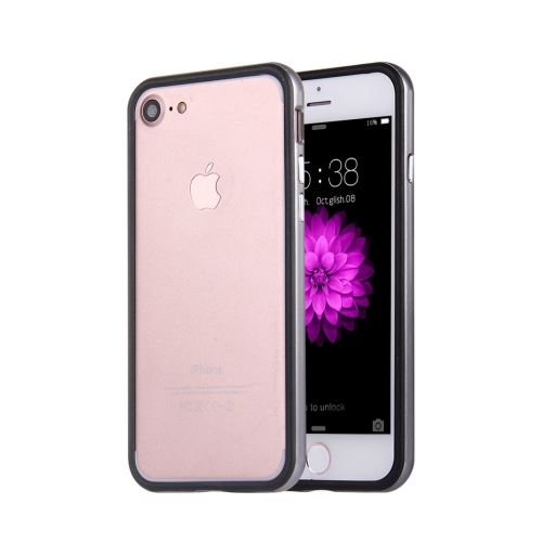 iPhone 8 Coque Protection Silicone Gris Bumper ALS41242