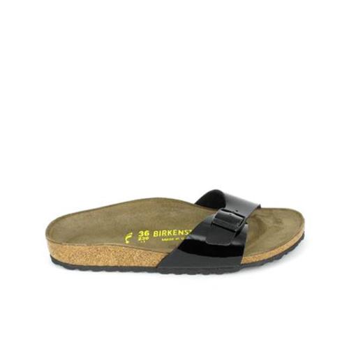 BIRKENSTOCK Madrid Vernis Noir 37 Femme