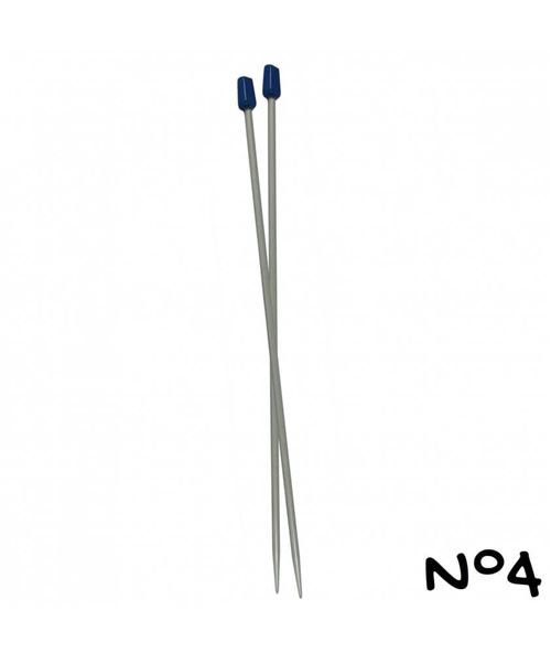  Aiguilles &agrave; Tricoter de 40cm en aluminium n&deg;2 a n&deg;6 - Distrifil(...) - 