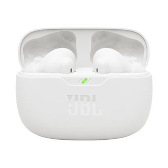 JBL Wave Beam 2 - Écouteurs sans fil avec micro - intra-auriculaire - Bluetooth - Suppresseur de bruit actif - blanc