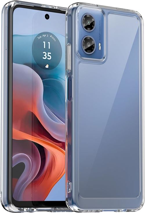 Coque de protection pour Motorola Moto G34 5G Souple Transparente Bumper en Gel TPU Invisible XEPTIO
