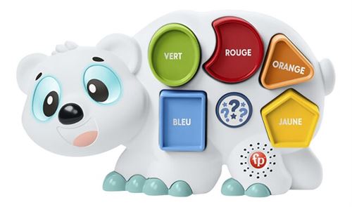 Acheter Jeu d'éveil Fisher Price Linkimals Omer l'Ours Polaire - 12,99 € Jeu d'éveil Fisher Price Linkimals Omer l'Ours Polaire - reconditionné disponible sur Fnac