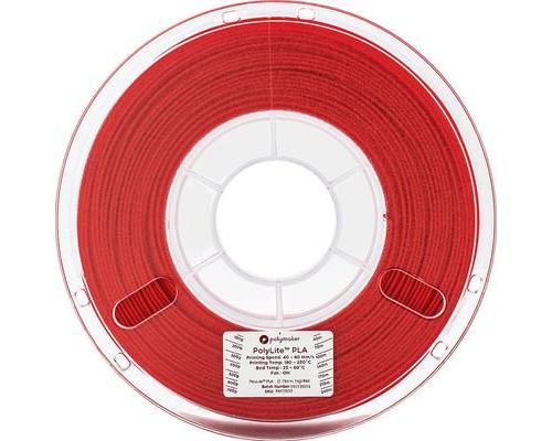Polymaker 70533 Filament PLA 1.75 mm 1 kg rouge PolyLite