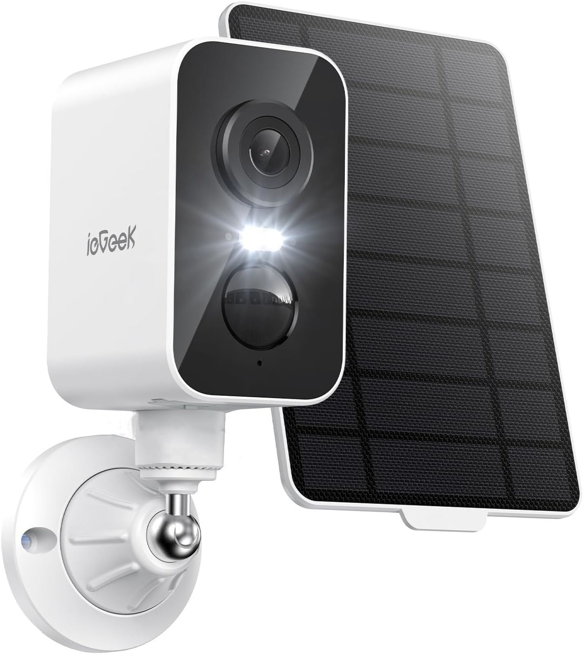 Caméra De Surveillance 4G Solaire IeGeek - 2K HD, Batterie 9000mAh, PTZ 300°, étanche IP65, Sans WiFi Nécessaire