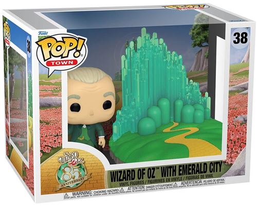 Funko Figurine Pop! Town - Le Magicien D'oz - Emerald City W/Wizard - Image 3