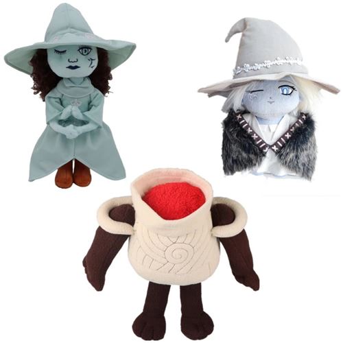 Set de 3 pièces Peluche Elden Ring Ranni Pot Boy 25-35 cm
