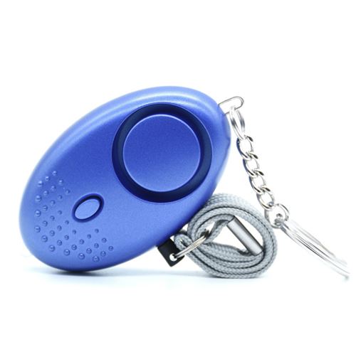 Alarme personnelle porte-clés,130DB,Blue