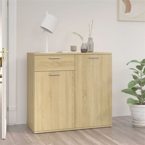 VIDAXL - Buffet - Sonoma - 80x36x75 cm - Image 3