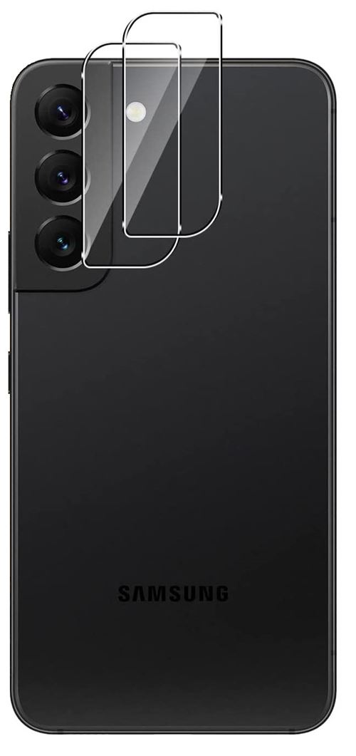 Protecteur d'écran pour Samsung Galaxy S22 / S22 Plus 5G, 2 pièces, Film  pour objectif d'appareil photo et 2 pièces, en verre trempé - AliExpress