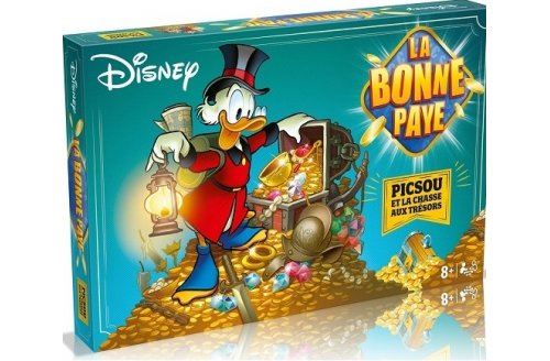 La bonne paye disney : picsou et la chasse aux tresors - jeu societe plateau - enfant 8 ans et plus