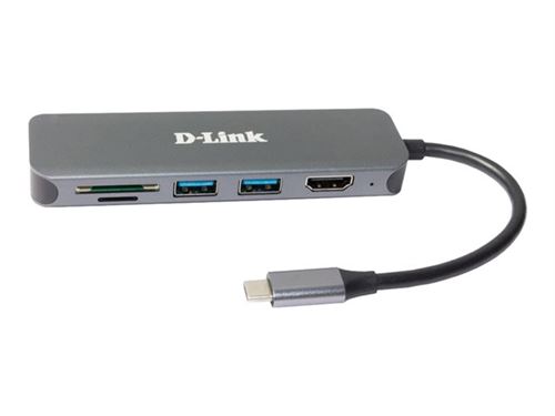 D-Link DUB-2327 - Station d'accueil - USB-C / Thunderbolt 3 - HDMI