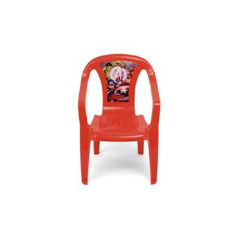 Marvel Chaise Avengers Pour Enfants Rouge - Siège Confortable Et Tendance