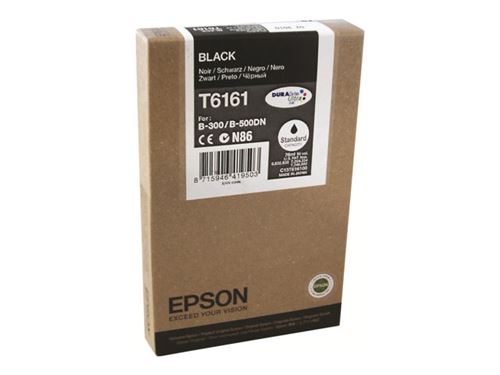 Epson T6161 - Noir - original - cartouche d'encre - pour B 300, 500DN